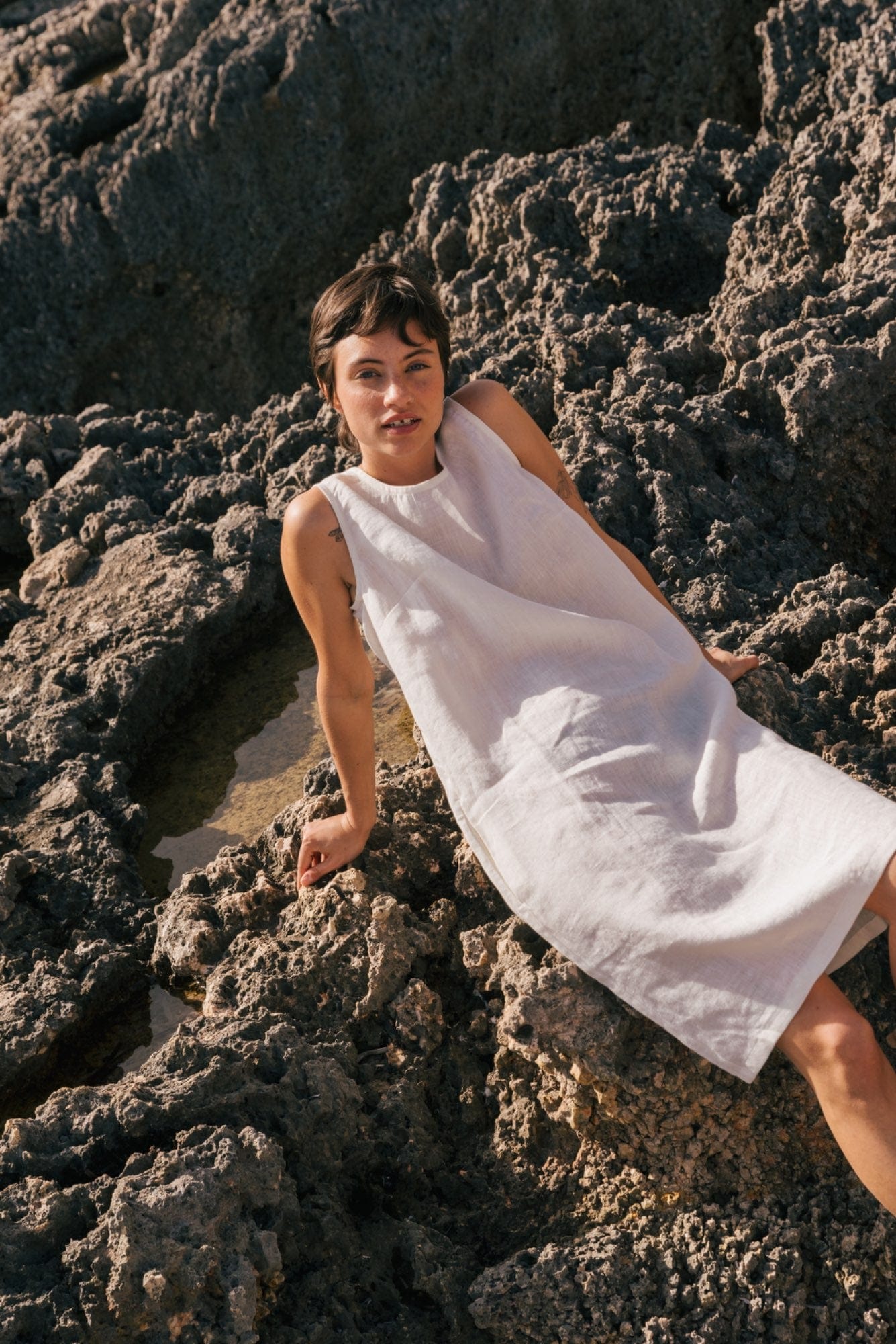 AmourLinen Linen dress Norah loose linen dress Norah loose linen dress