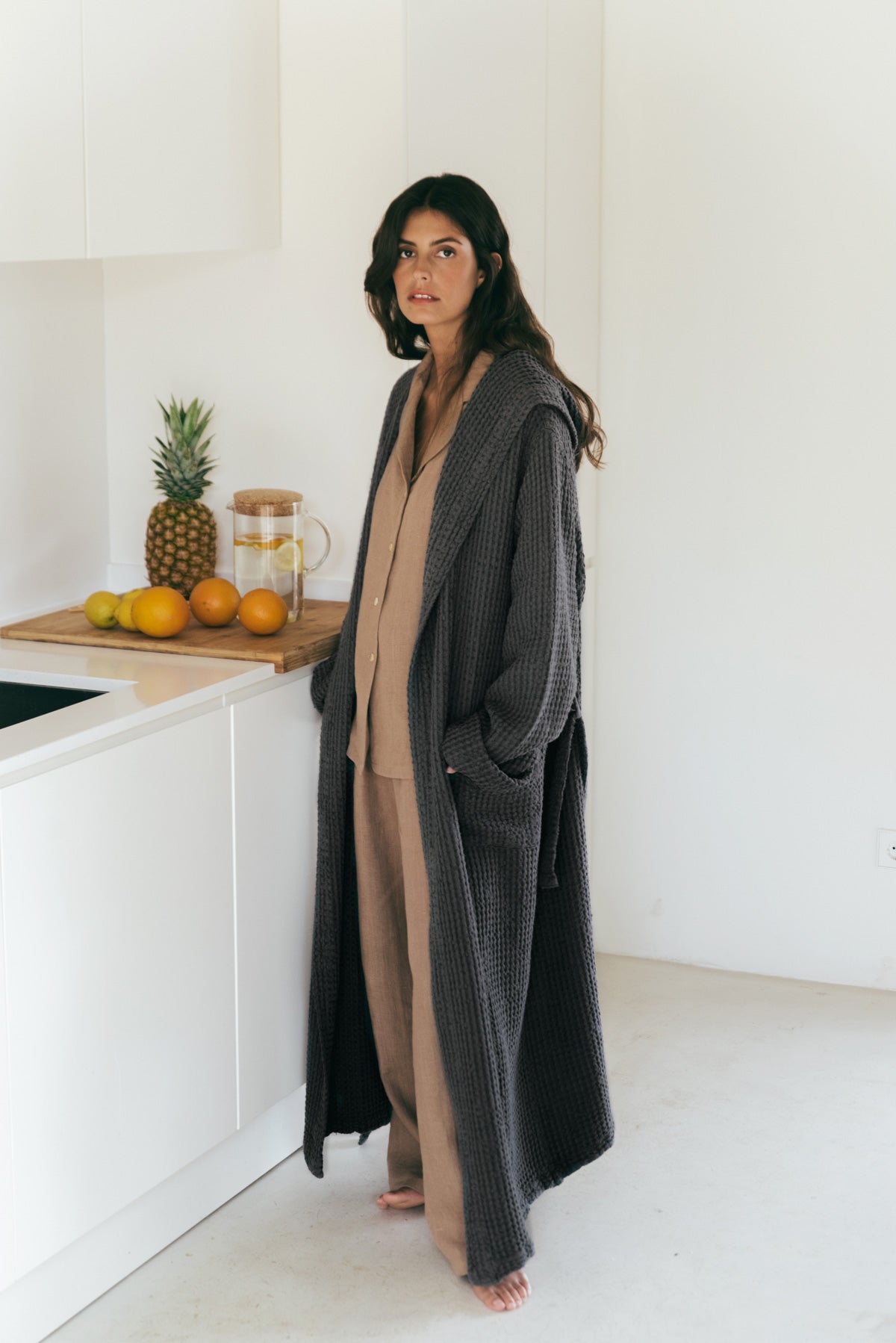 Women’s Waffle Bathrobe
