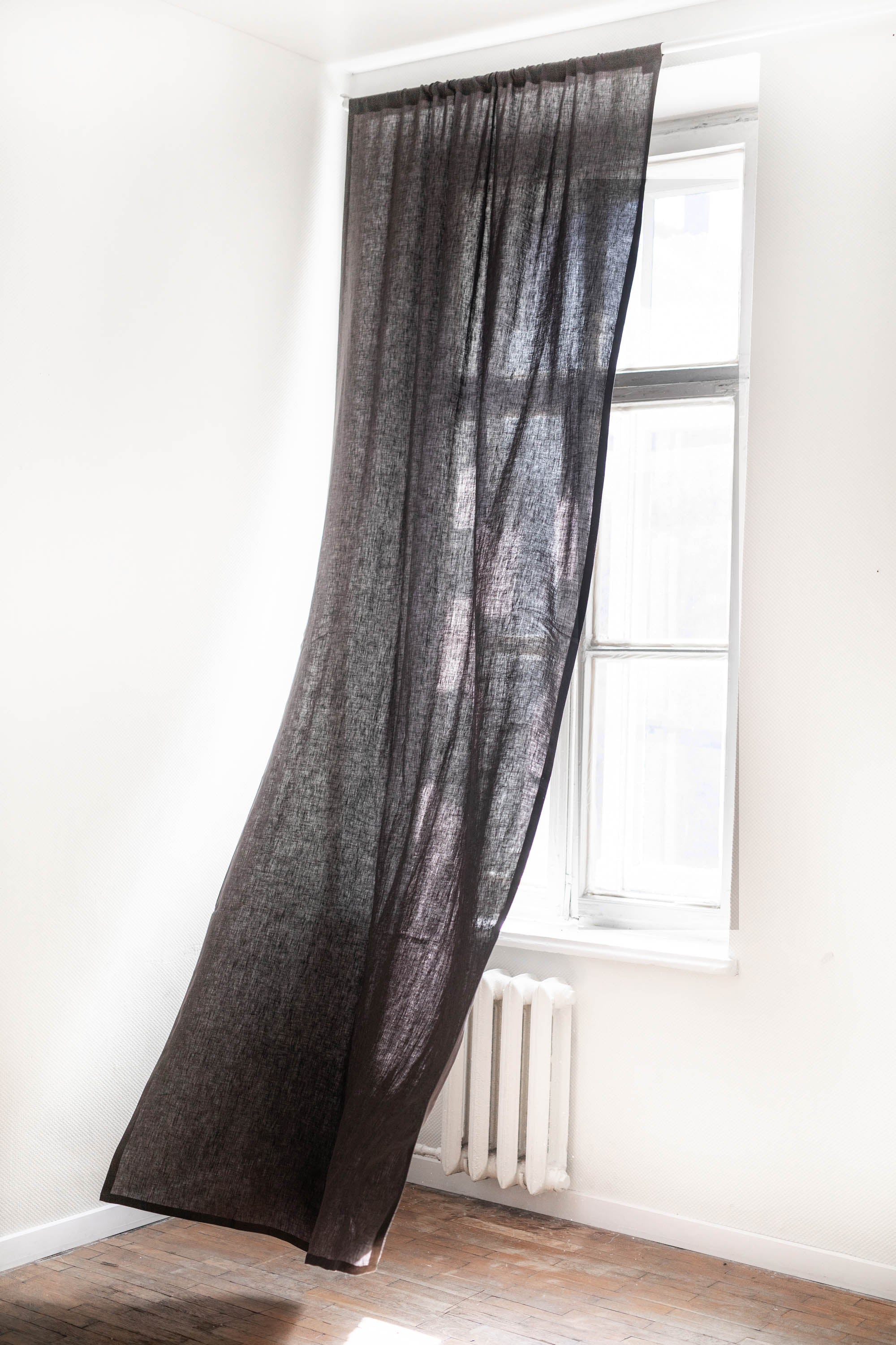 Tab top linen curtain | ARCHIVE SALE