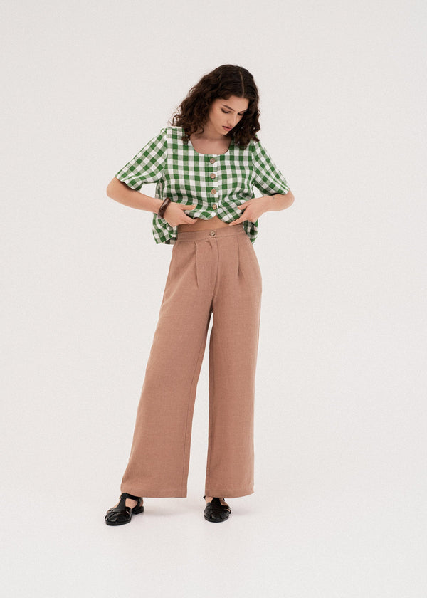 Klassische breite Hose Lydia