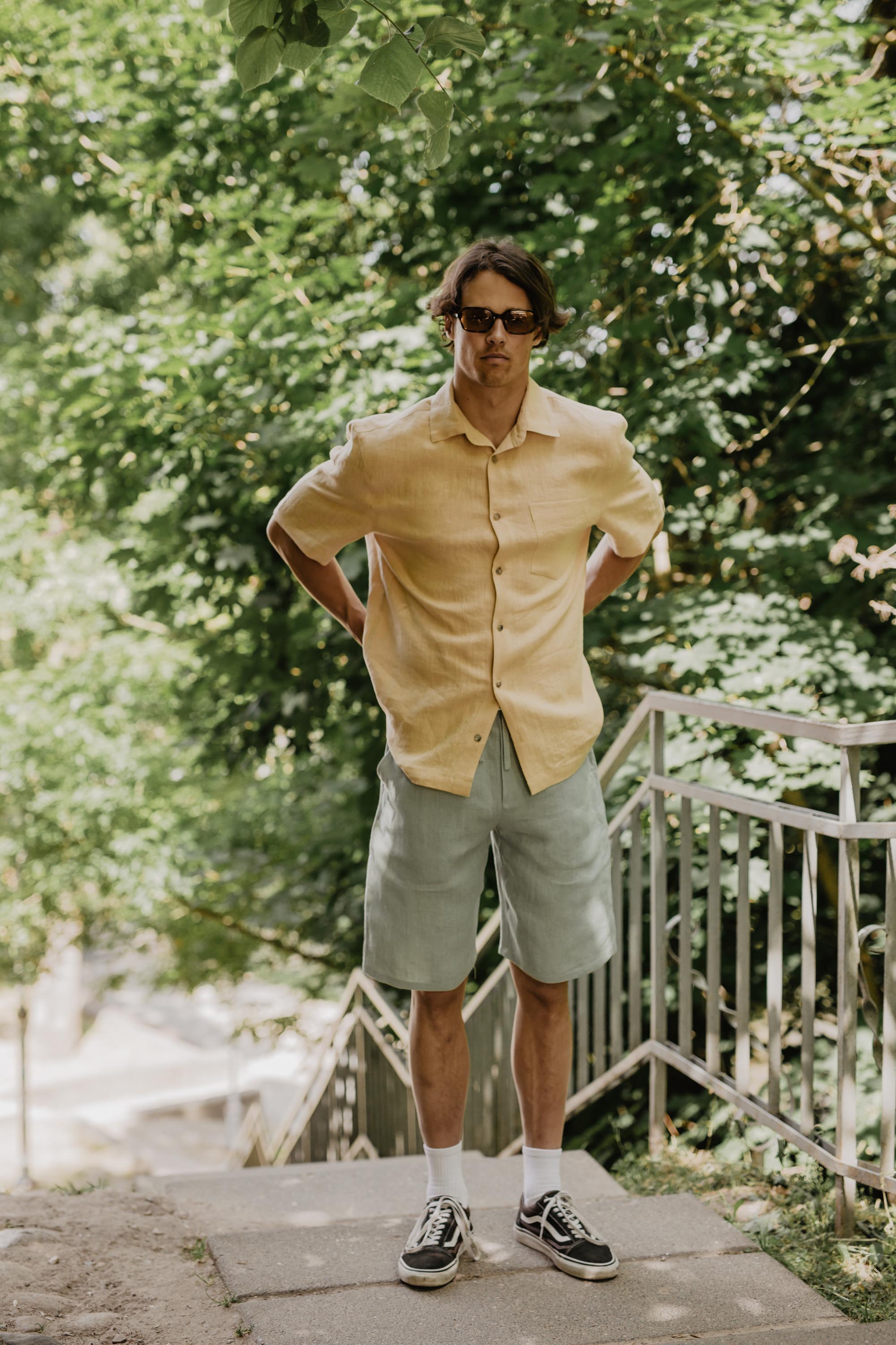 Oversized linen shirt MAGNUS | ARCHIVE SALE