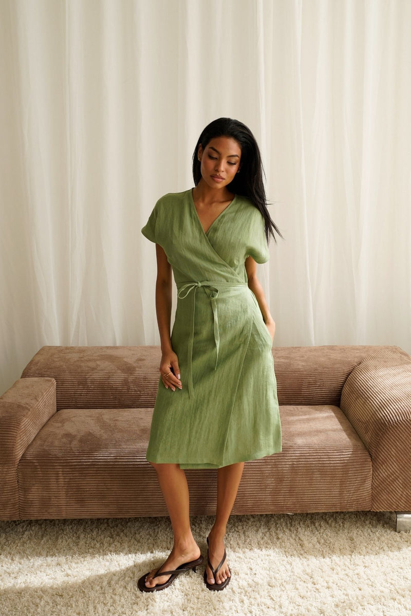 8 Effortless Linen Dress Outfit Ideas for Summer Parties