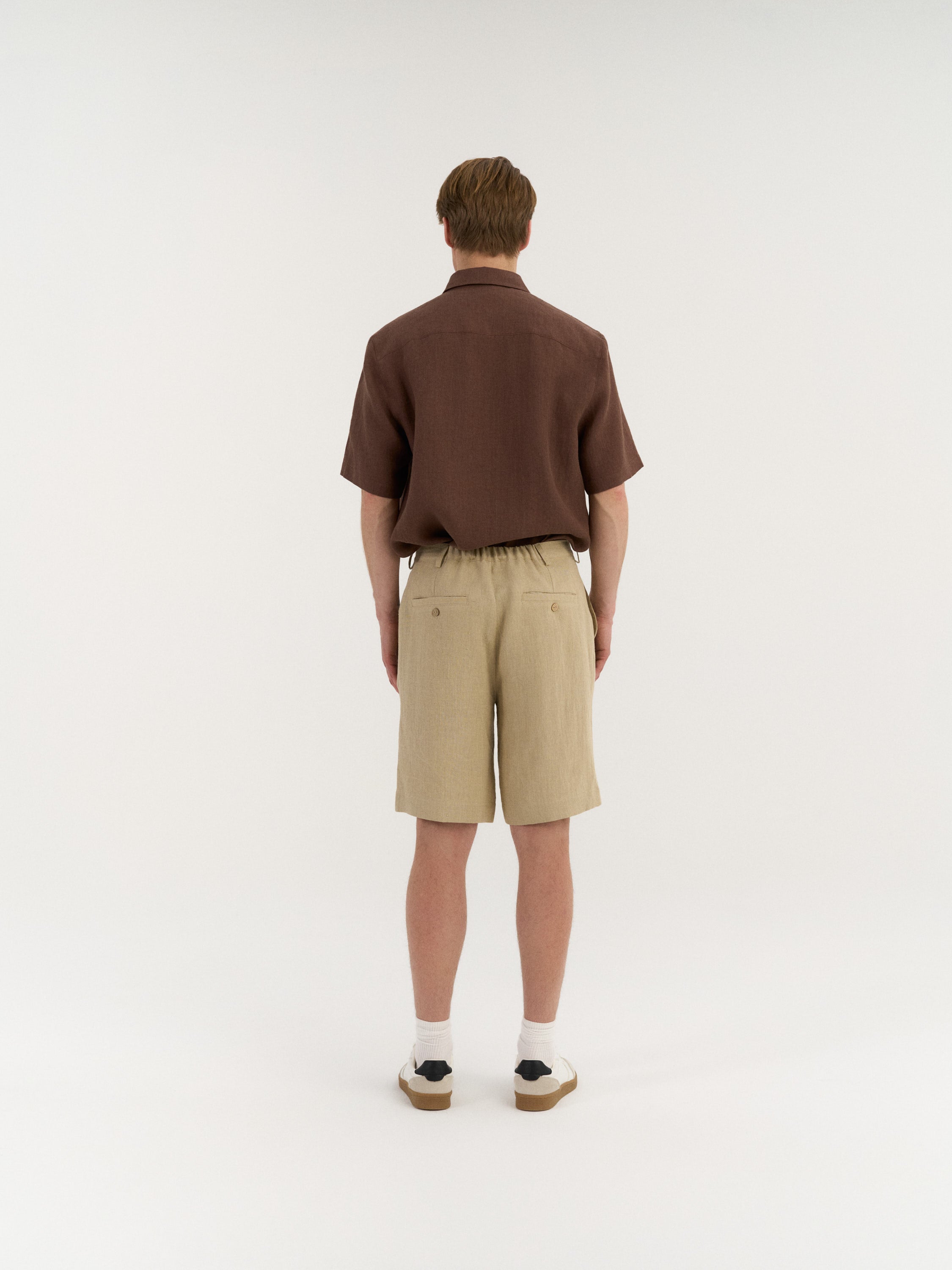 Marco Pleated Shorts