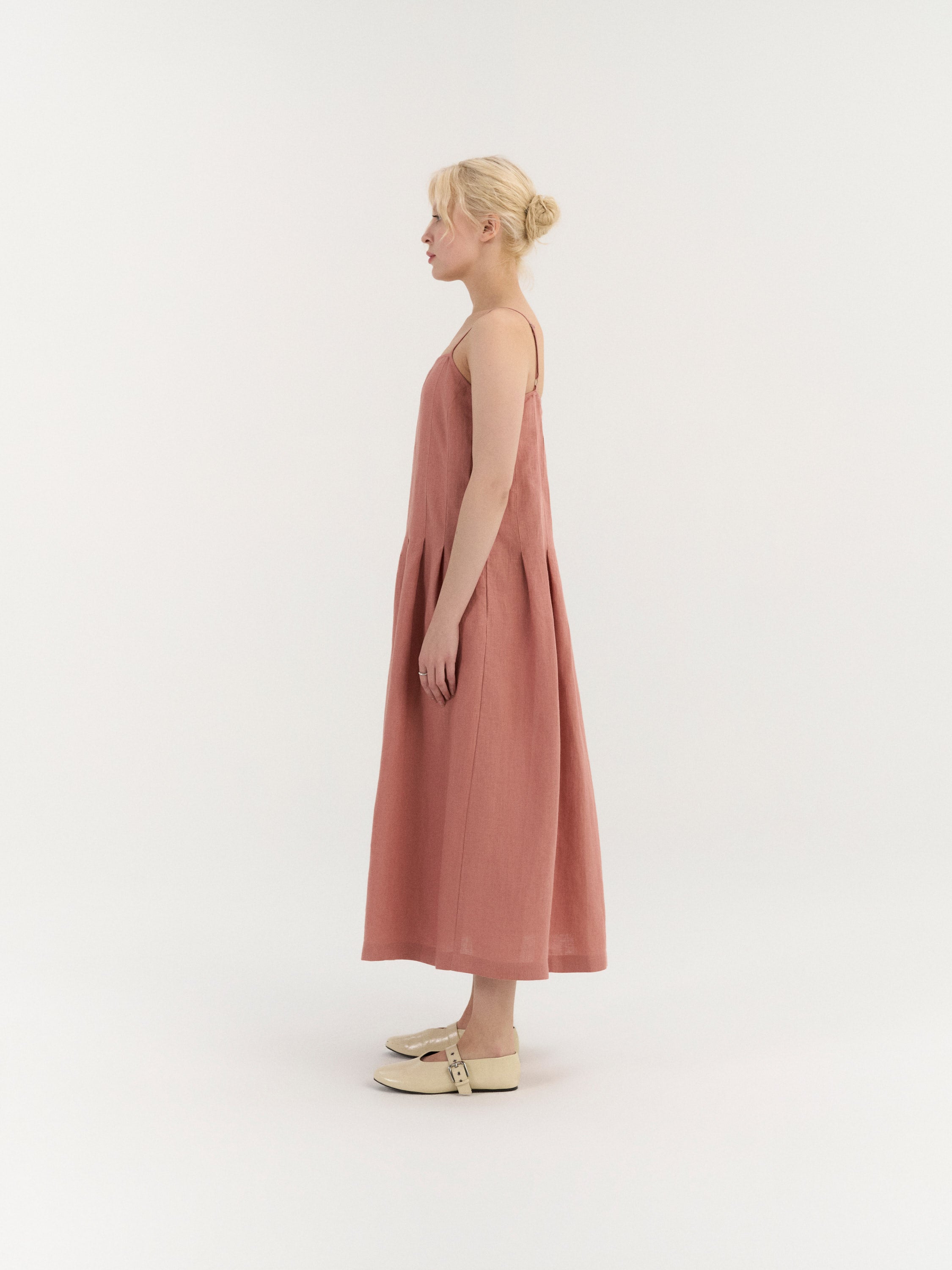Sarah Pleated Dress