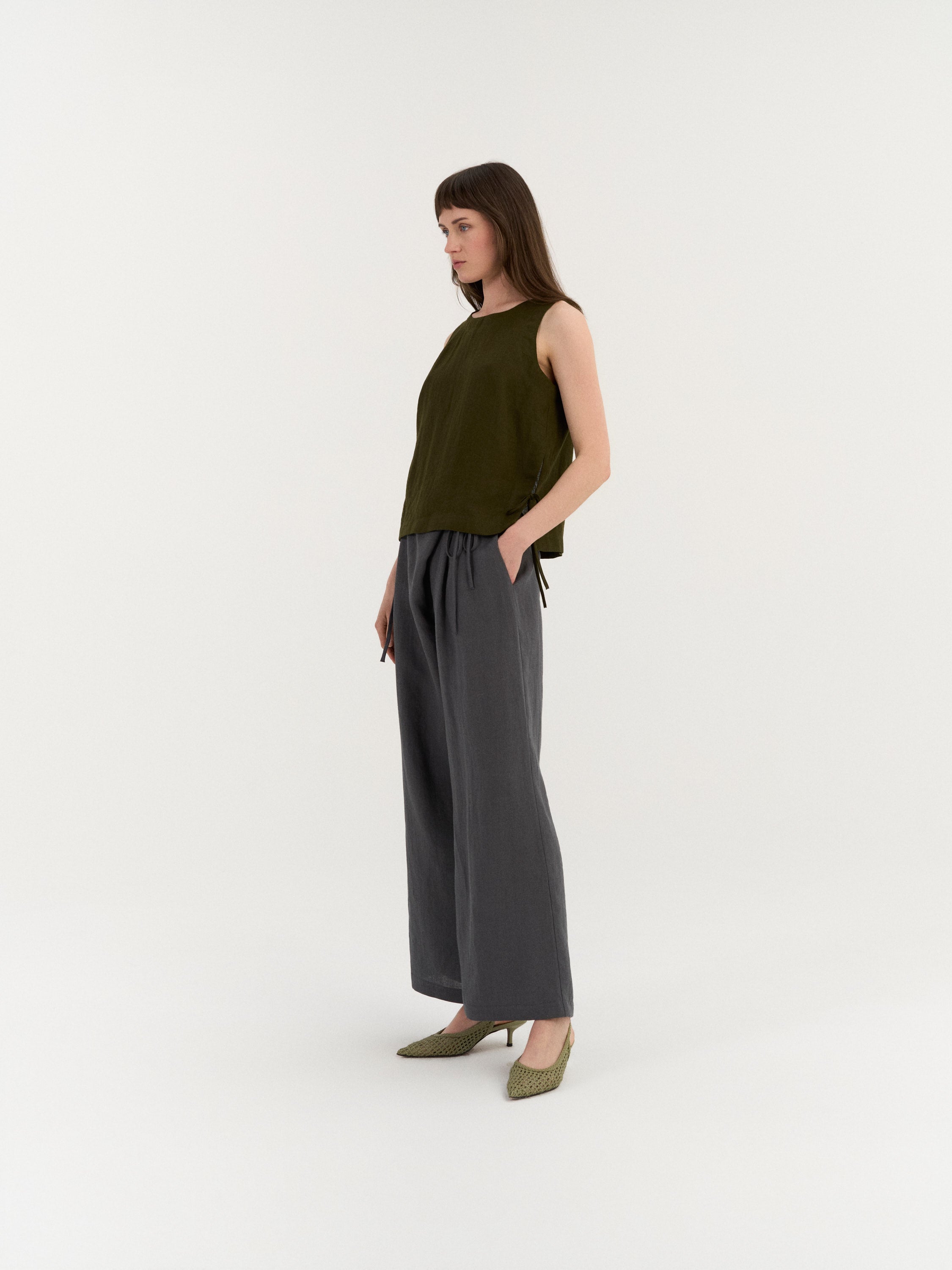 Top Rosie mit Bindebändern