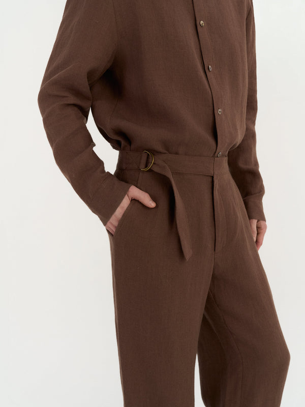 Enzo Plissierte Hose
