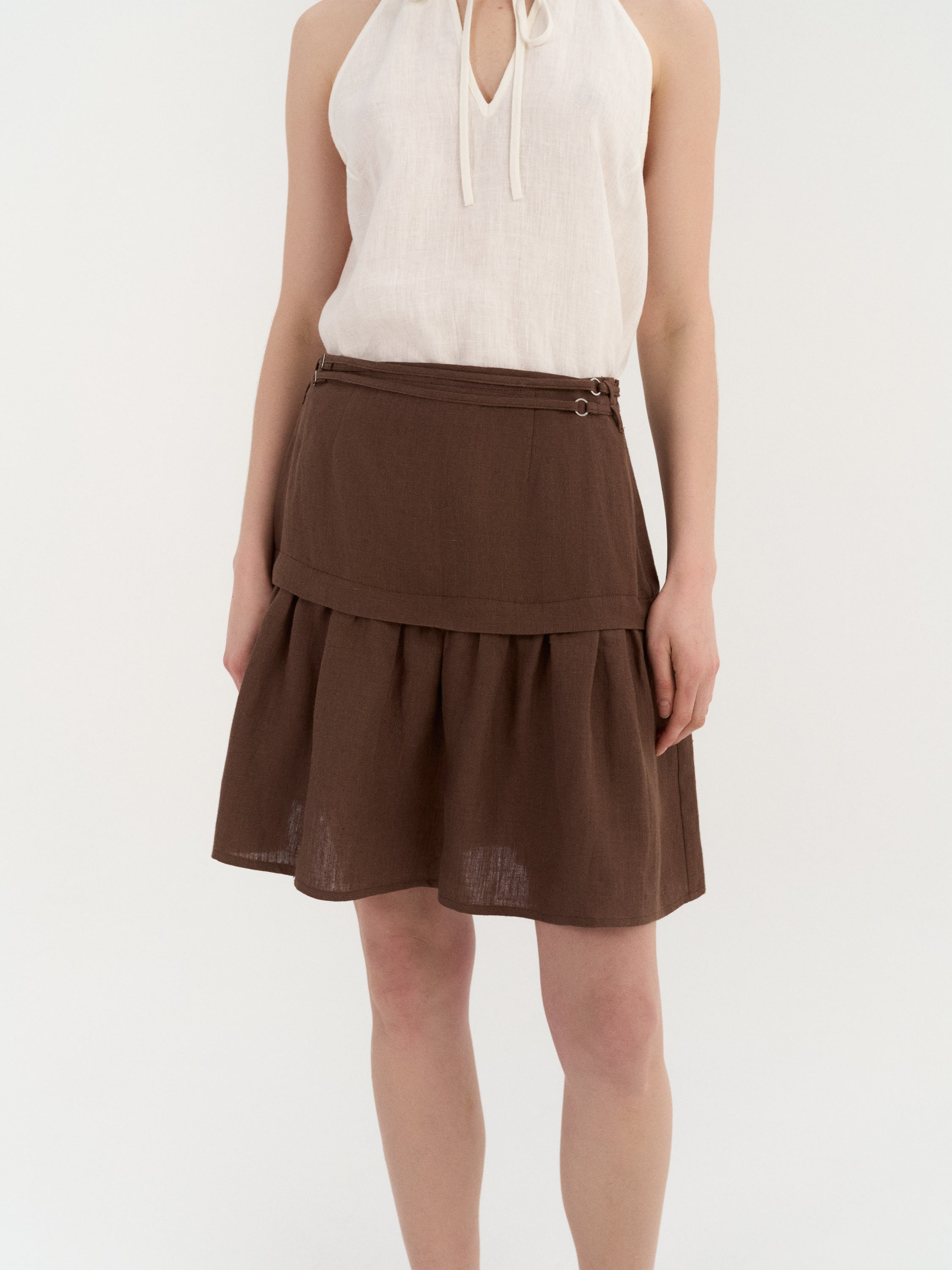 Ravena Gathered Skirt