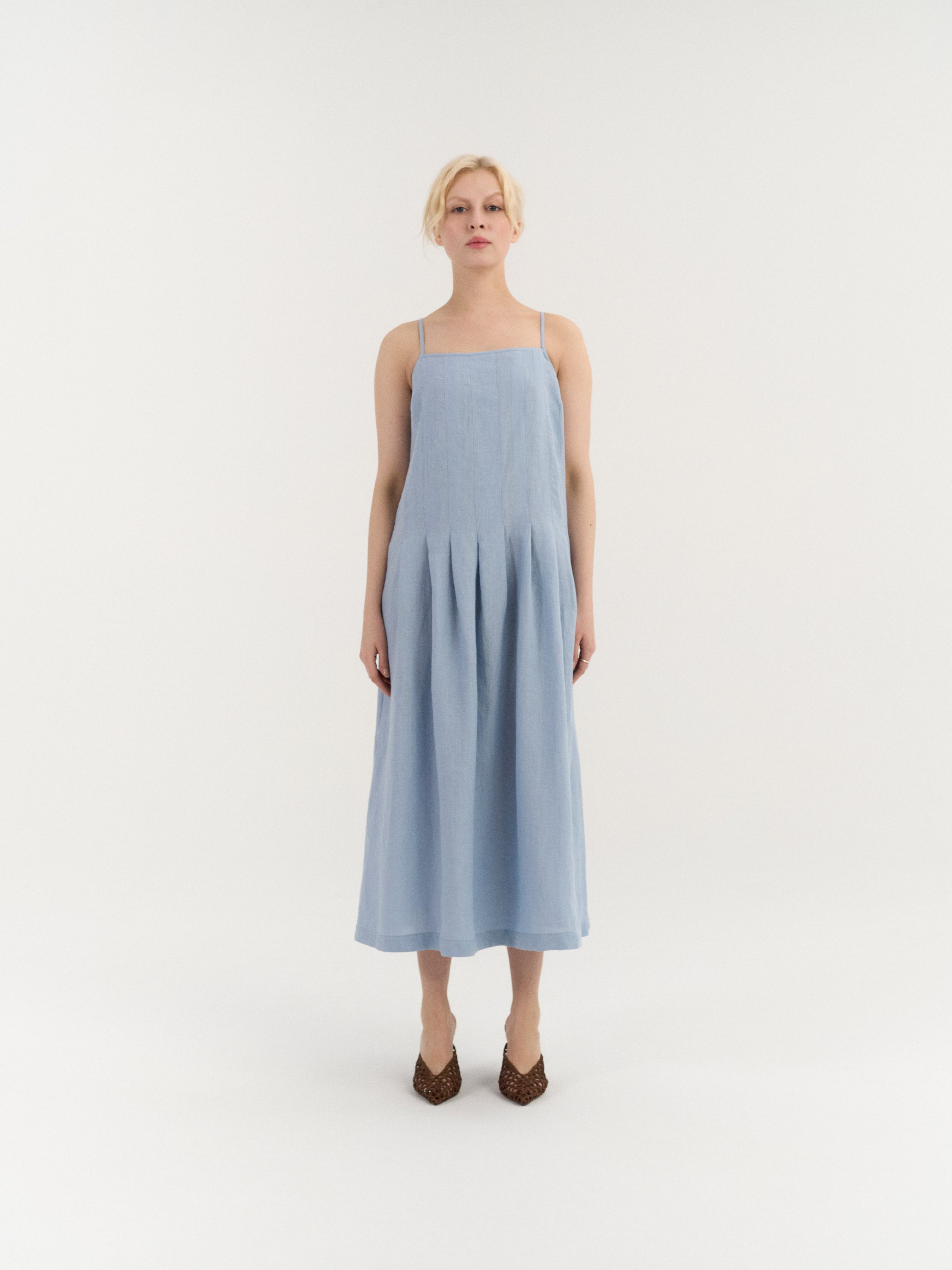 Sarah Pleated Dress