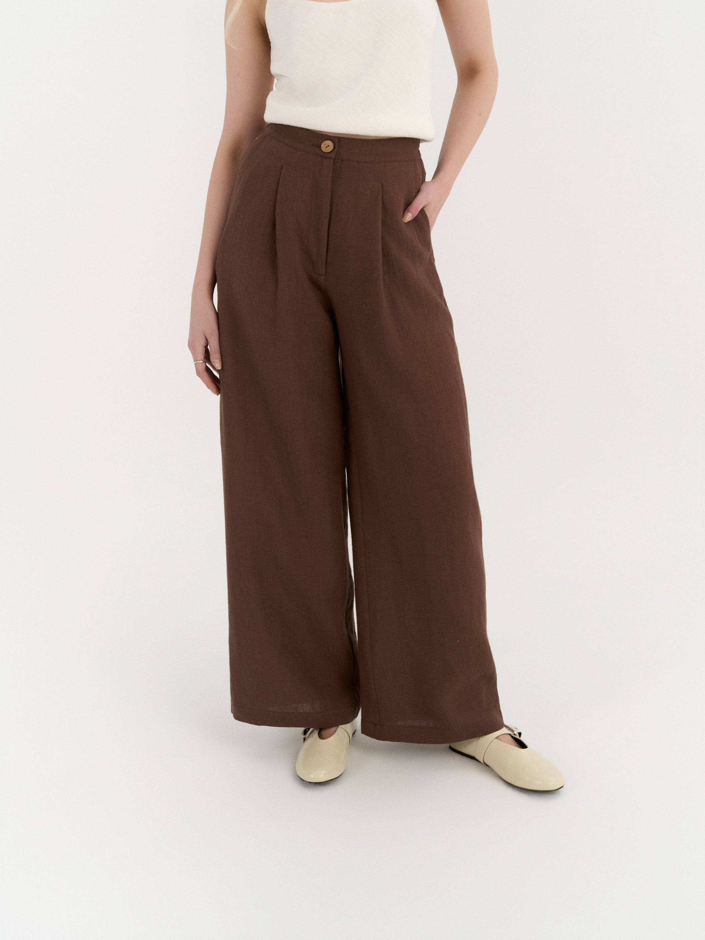 Pantalon large Lydia