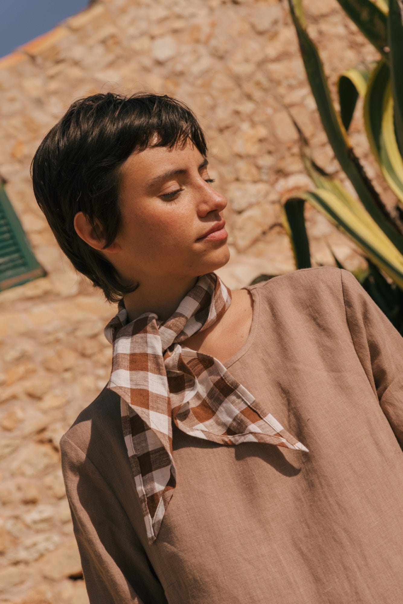 AmourLinen Linen scarf Linen scarf