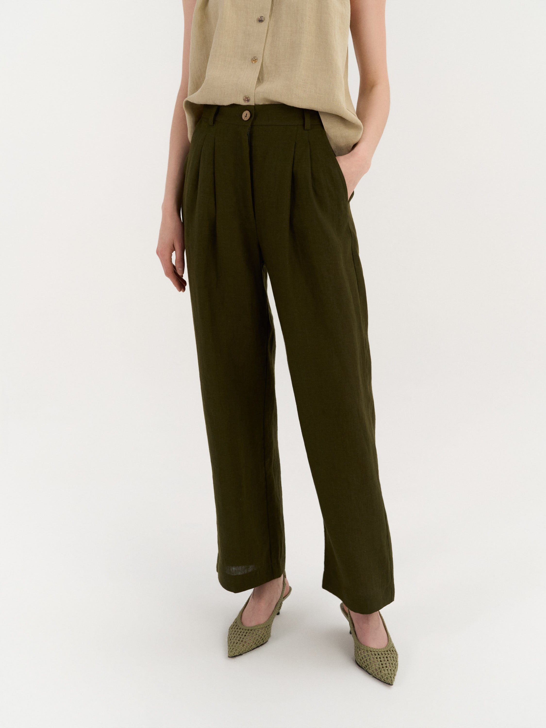 Vera Classic Straight Pants