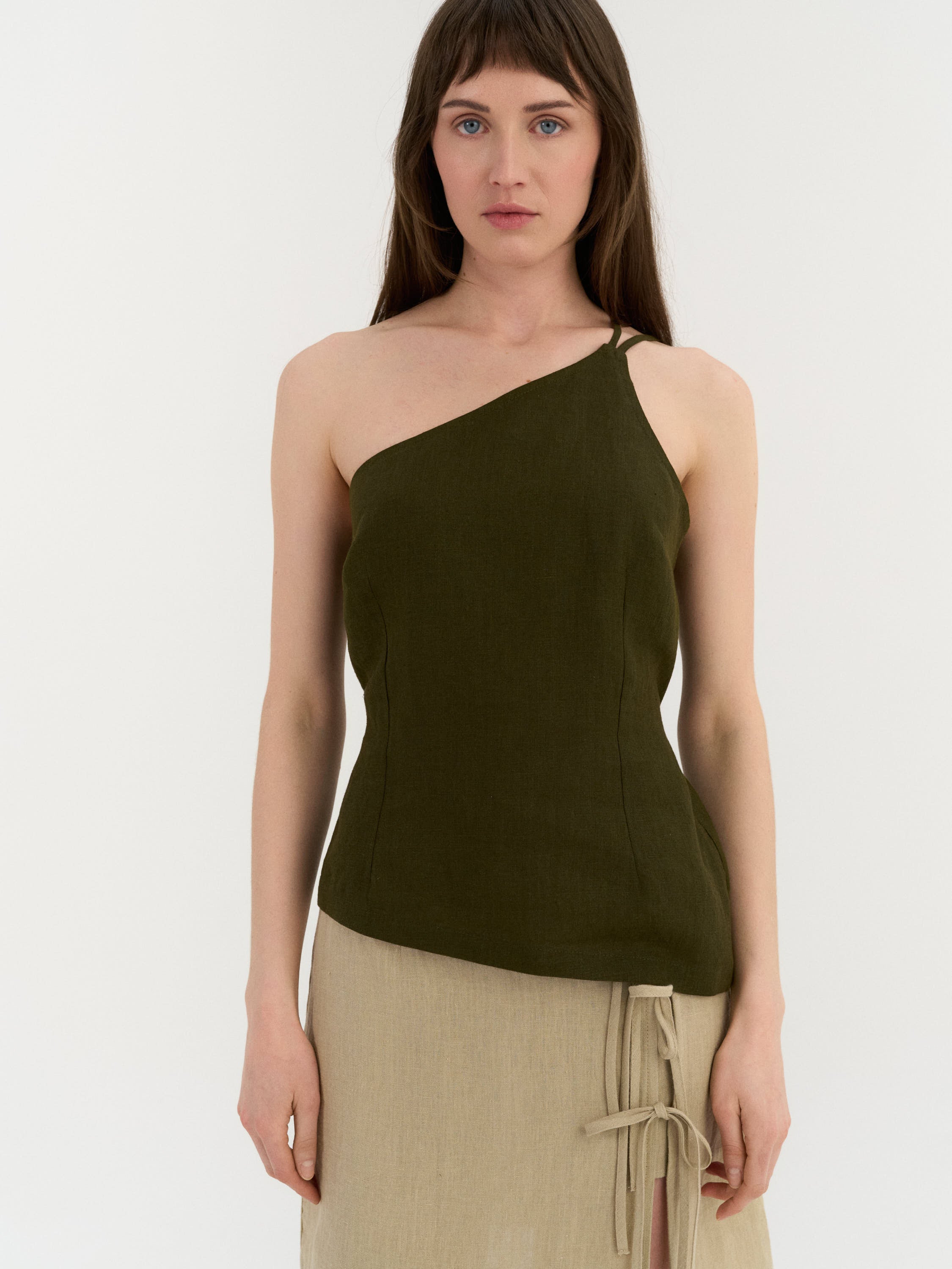 Nina One-Shoulder Top