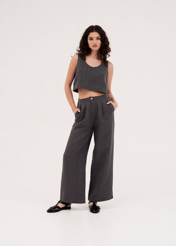 Pantalon large Lydia