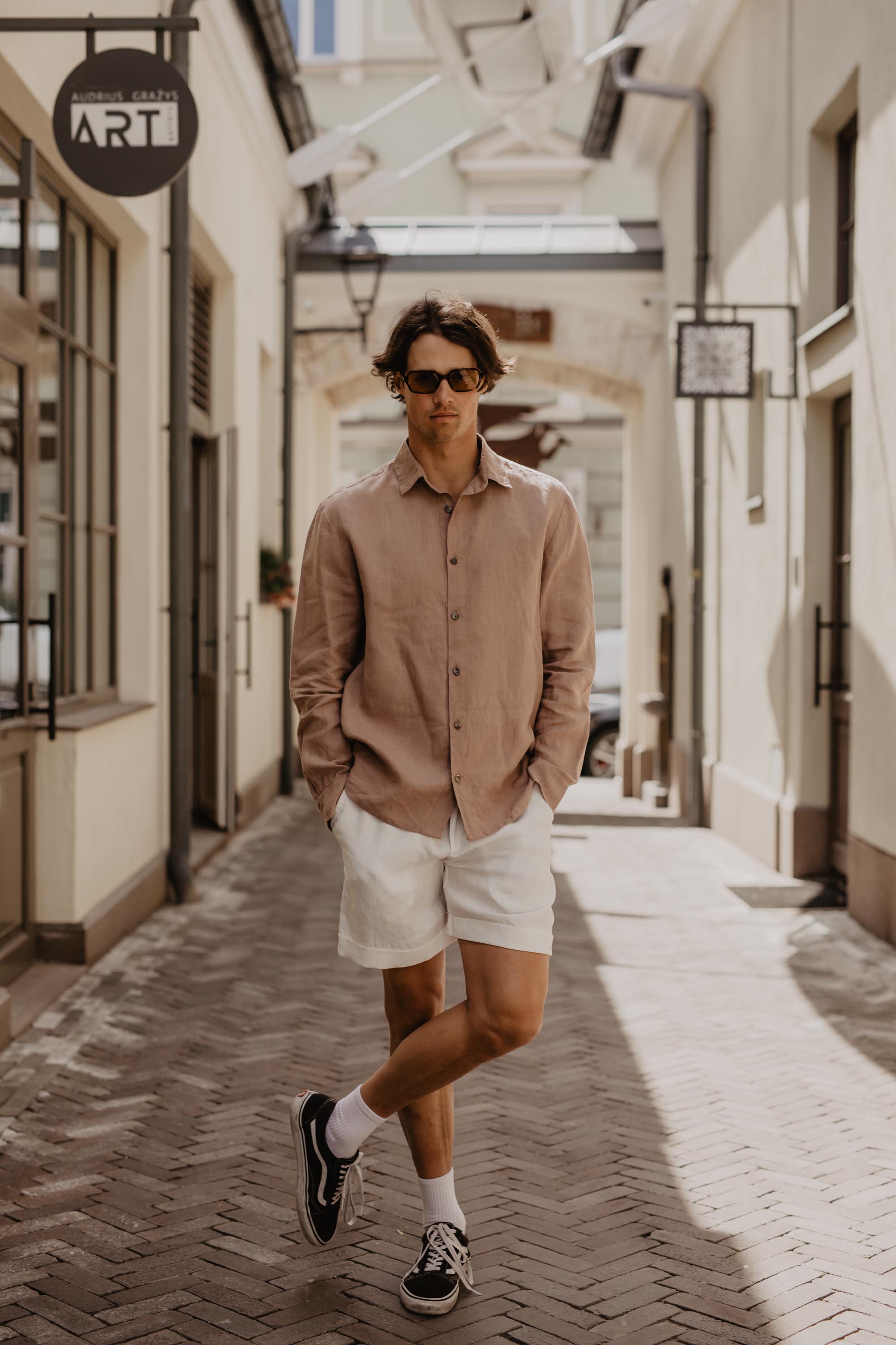 Classic linen shirt HECTOR | ARCHIVE SALE