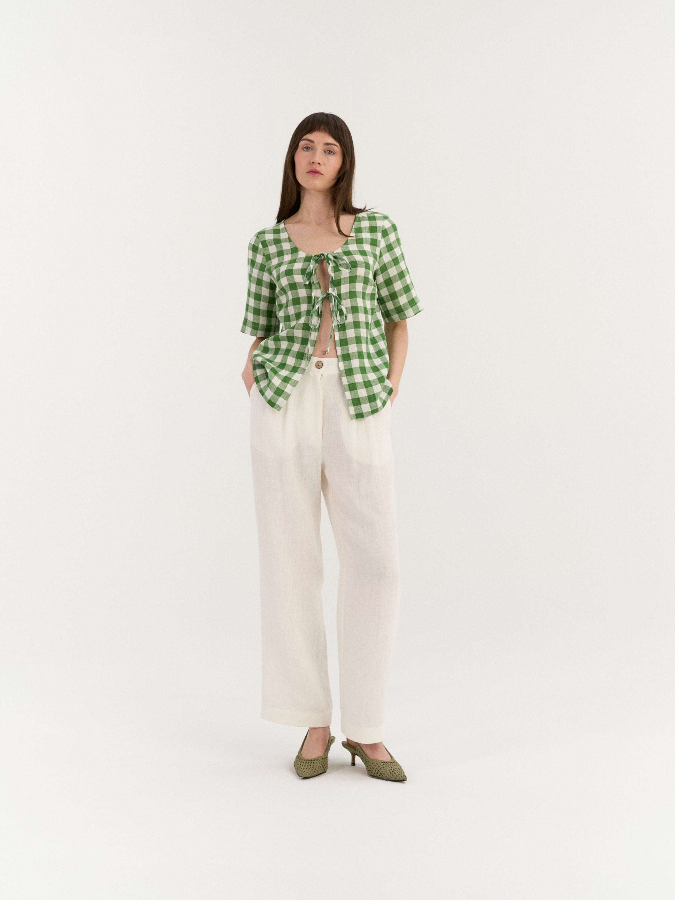 Top Maeve mit Knöpfen