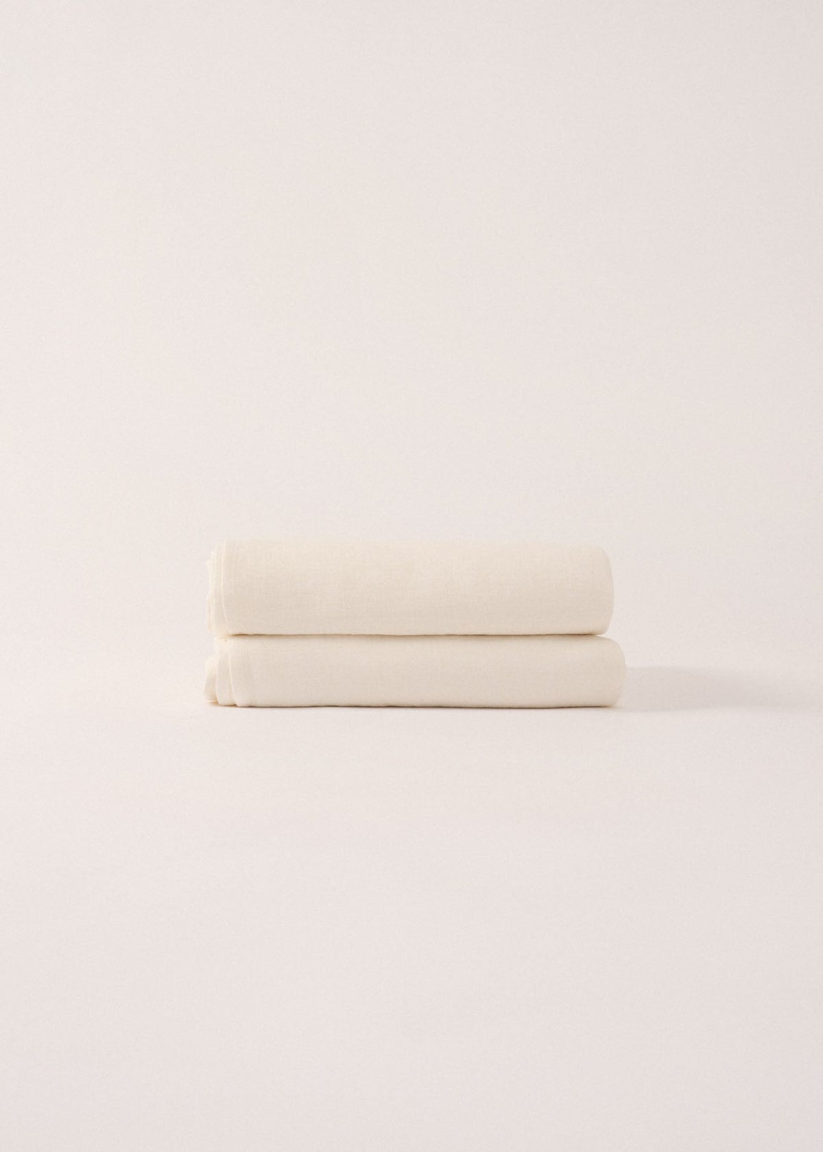 Flat sheet, white linen