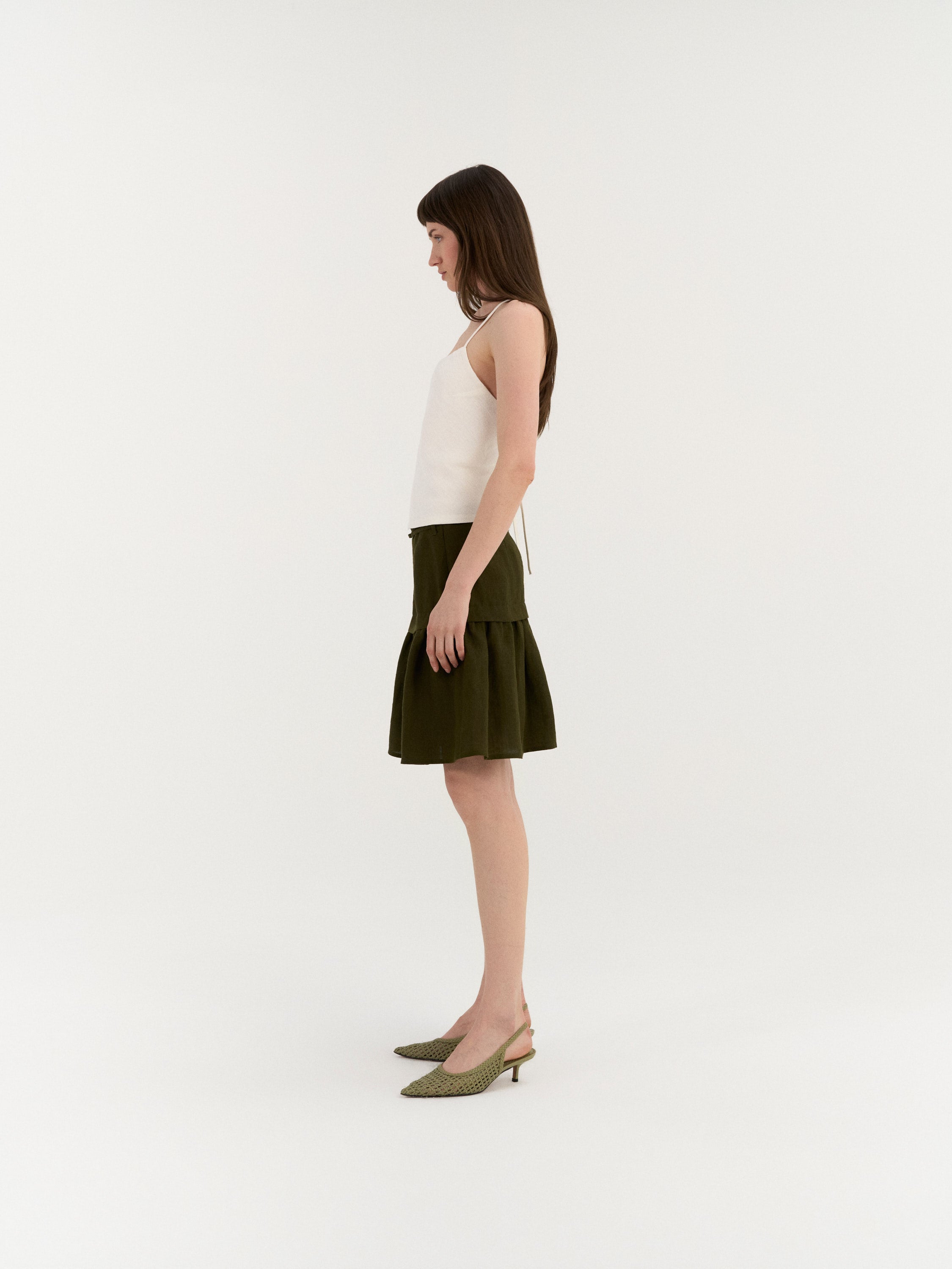 Ravena Gathered Skirt